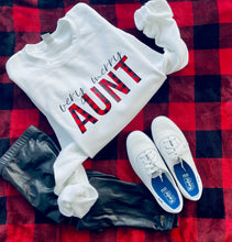 Load image into Gallery viewer, Very Merry Mama, Aunt or Nana Crewneck