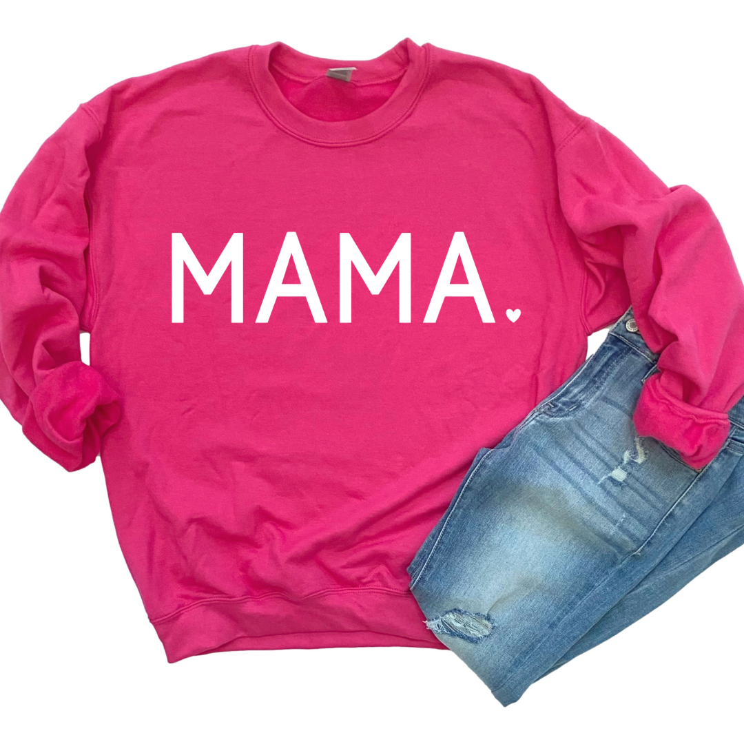 Mama 2025 sweatshirt pink