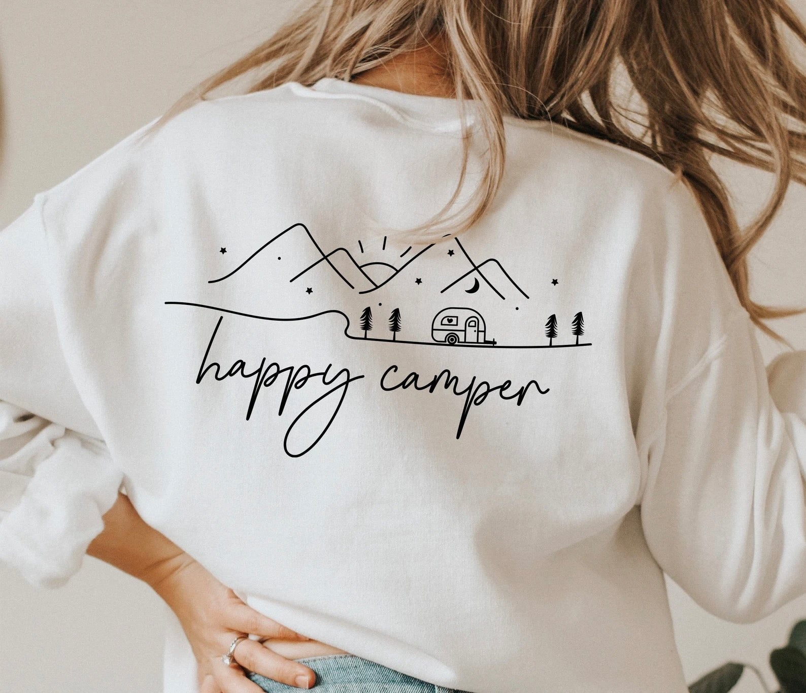 Happy outlet camper sweater